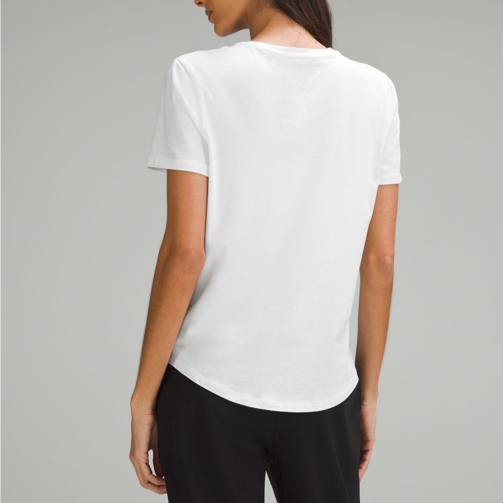 Lululemon Love Curved-hem Crewneck T-Shirt